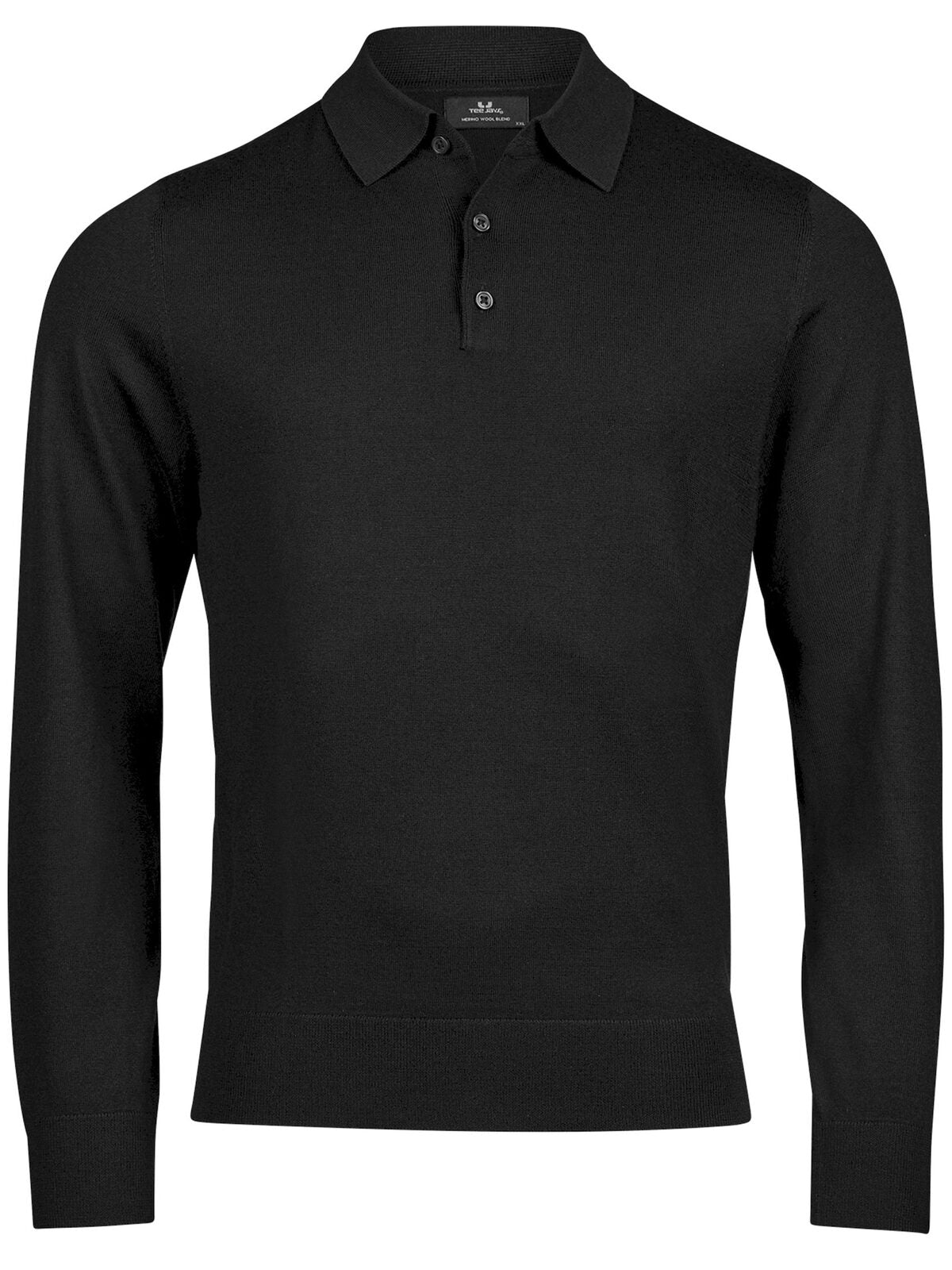 Polo Knit Poloshirt – Tee Jays – Farbe Schwarz – individuell veredelbar
