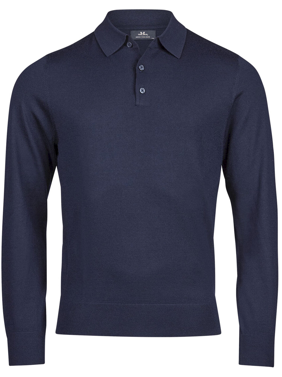 Polo Knit Poloshirt – Tee Jays – Farbe Navy – individuell veredelbar