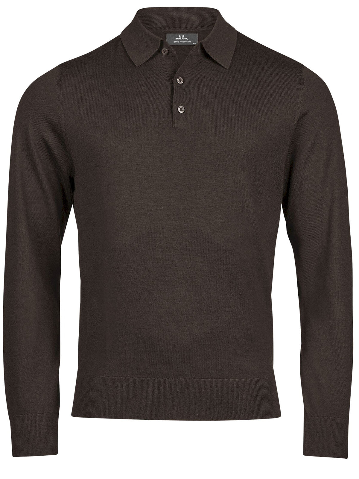 Polo Knit Poloshirt – Tee Jays – Farbe mocha – individuell veredelbar