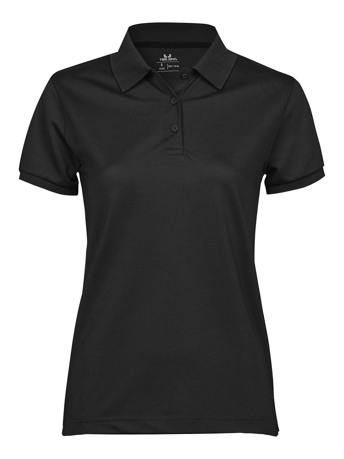 Polo club donna Damen Poloshirt – Tee Jays – Farbe Schwarz – individuell veredelbar