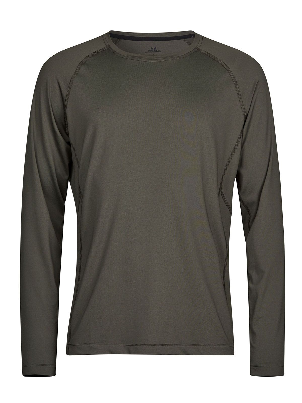 Long Sleeve cooldry tee Unisex T-Shirt – Tee Jays – Farbe Deep Green – individuell veredelbar