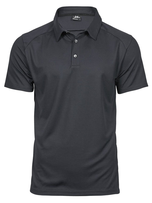 Luxury Sport Polo Herren Poloshirt – Tee Jays – Farbe Dunkelgrau – individuell veredelbar