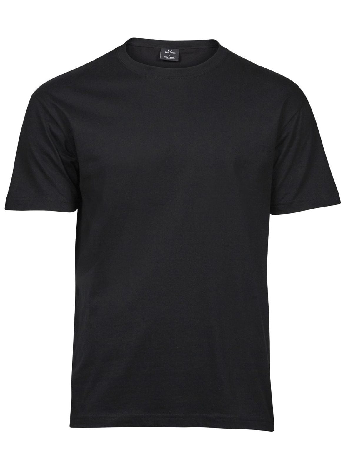 Soft Tee T-Shirt – Tee Jays – Farbe Schwarz – individuell veredelbar