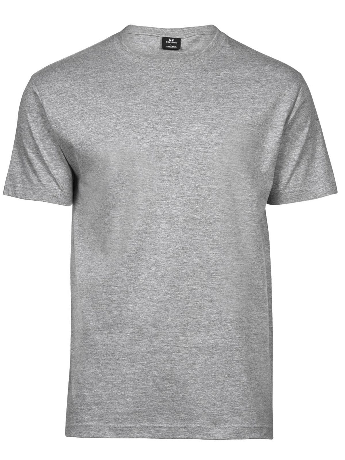 Soft Tee T-Shirt – Tee Jays – Farbe Heather Grey – individuell veredelbar