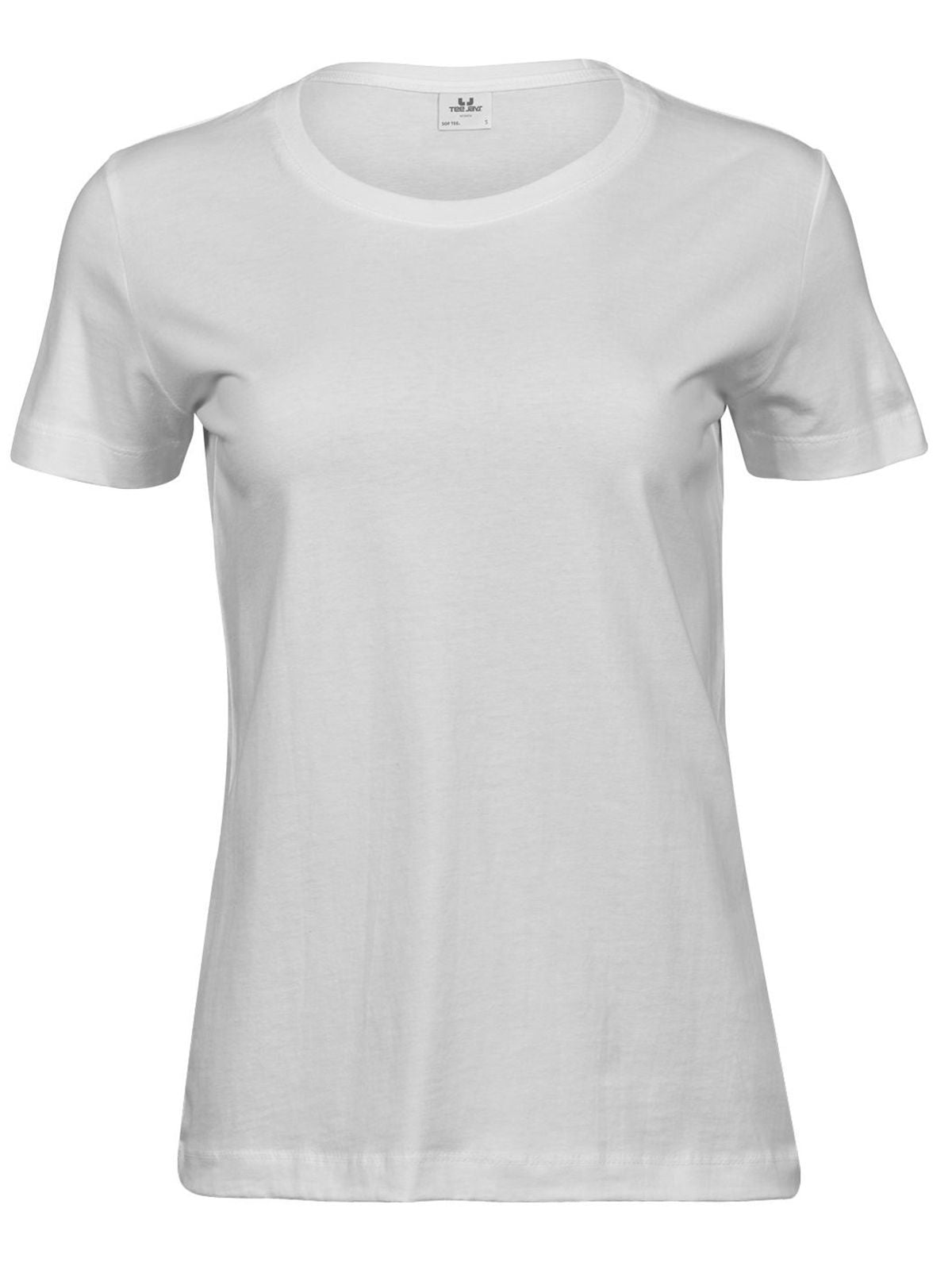 Soft Tee Damen T-Shirt – Tee Jays – Farbe Weiß – individuell veredelbar