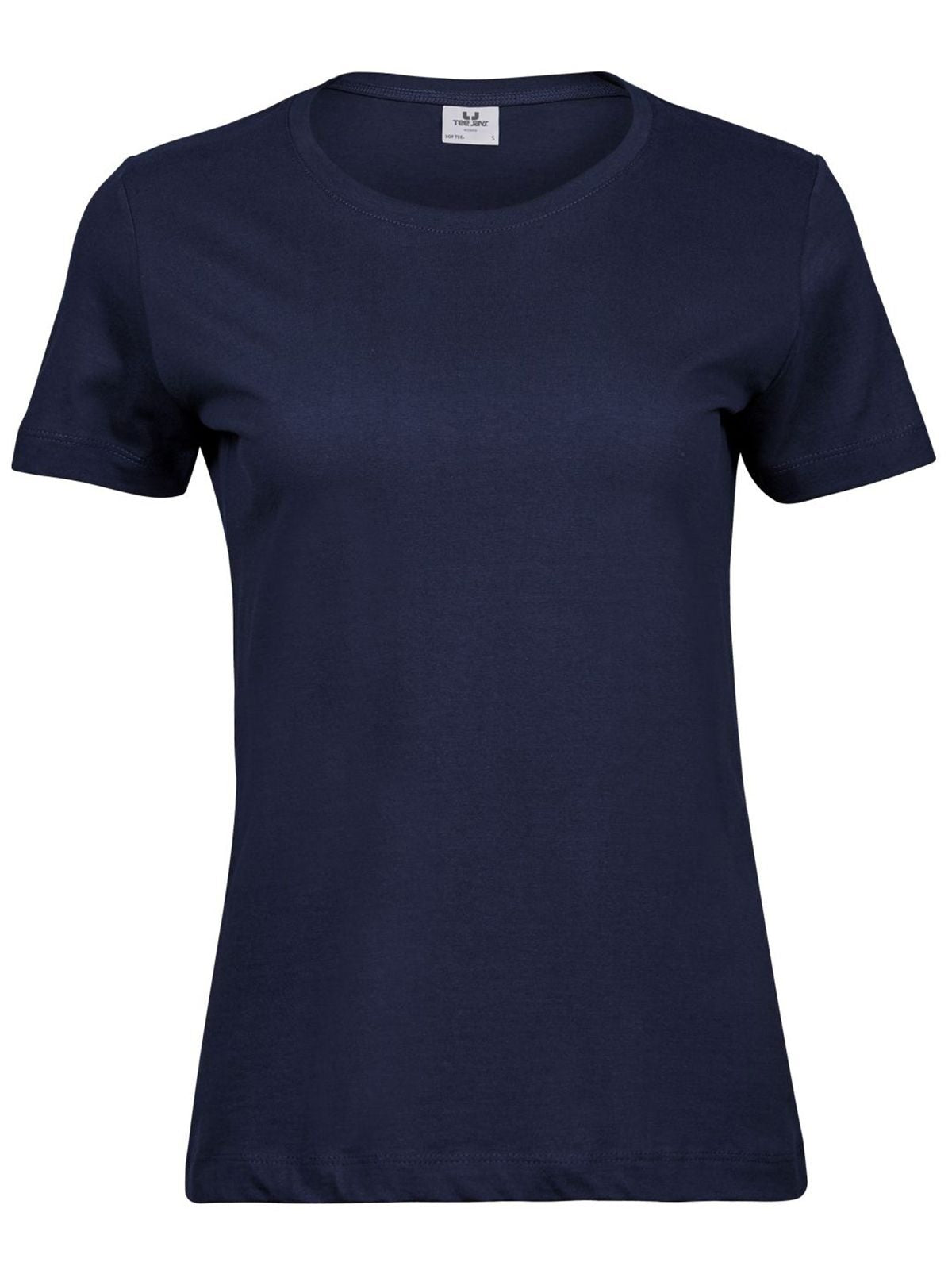 Soft Tee Damen T-Shirt – Tee Jays – Farbe Navy – individuell veredelbar