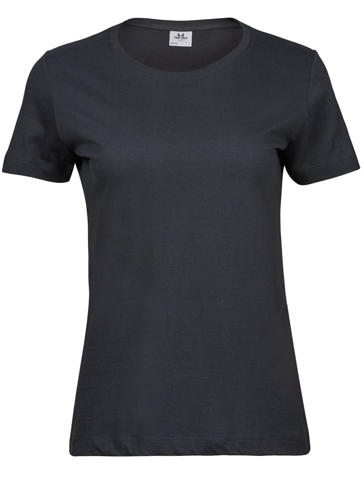 Soft Tee Damen T-Shirt – Tee Jays – Farbe Dunkelgrau – individuell veredelbar