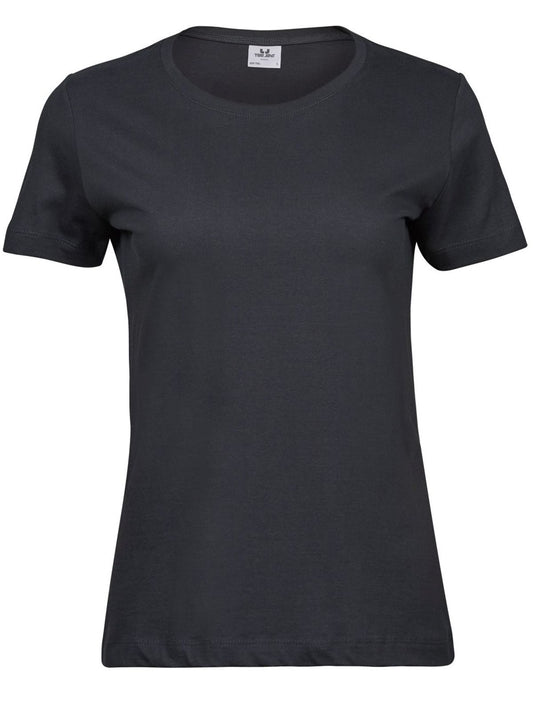 Soft Tee Damen T-Shirt – Tee Jays – Farbe Dunkelgrau – individuell veredelbar