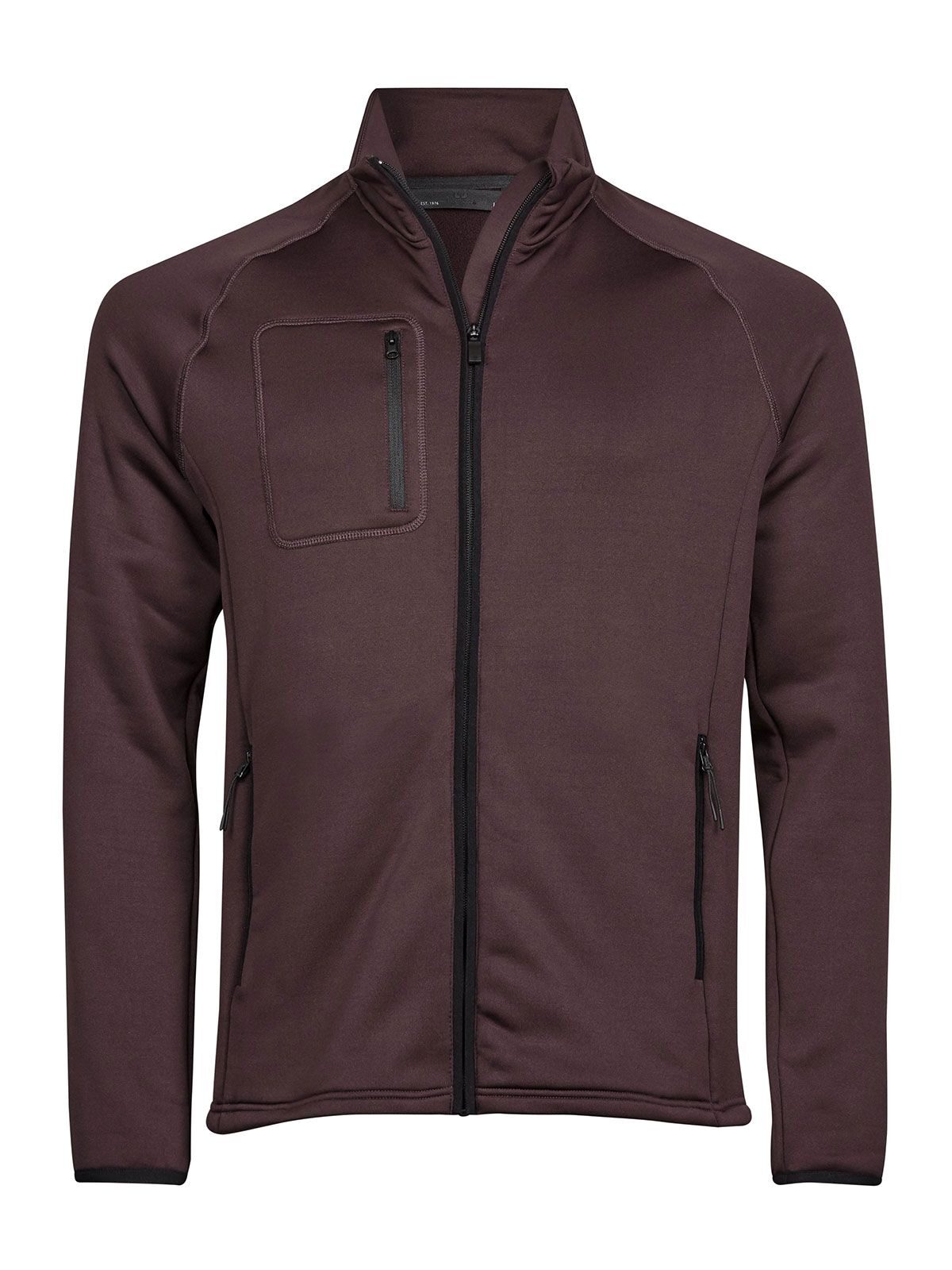 Stretch Fleece Herren – Tee Jays – Farbe Grape – individuell veredelbar