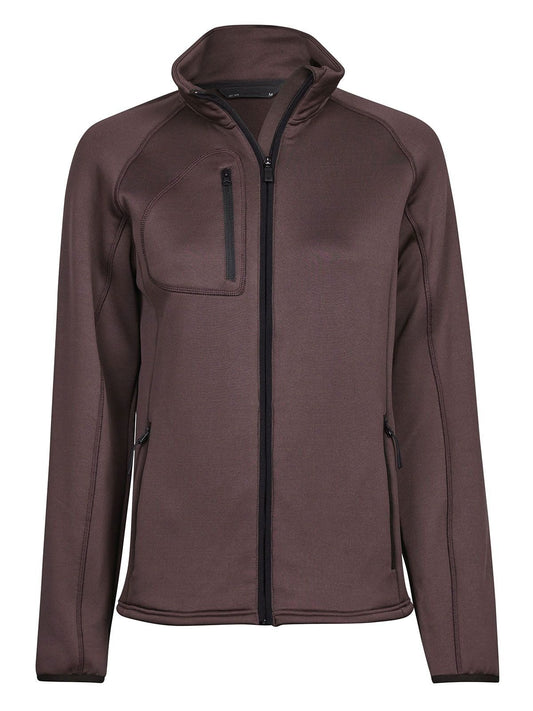 Stretch Fleece Damen – Tee Jays – Farbe Grape – individuell veredelbar