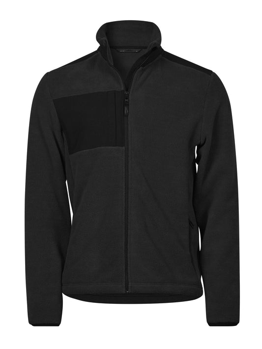 Mountain Fleece – Tee Jays – Farbe Black/Black – individuell veredelbar