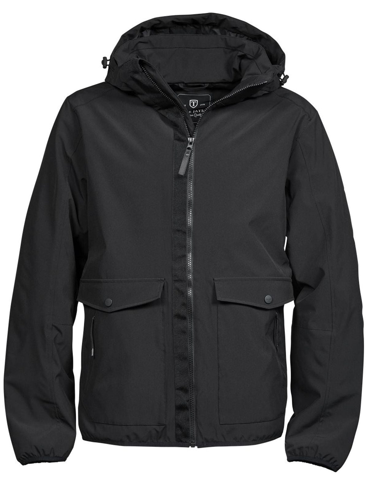 Urban Adventure Jacket Herren – Tee Jays – Farbe Schwarz – individuell veredelbar