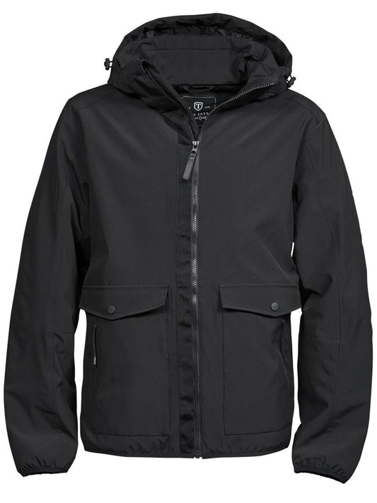Urban Adventure Jacket Herren – Tee Jays – Farbe Schwarz – individuell veredelbar