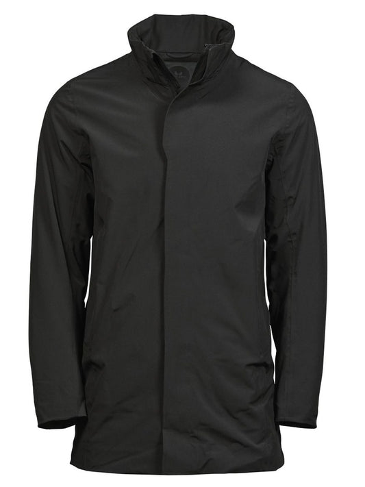 All Weather Parka Herren Jacke – Tee Jays – Farbe Schwarz – individuell veredelbar