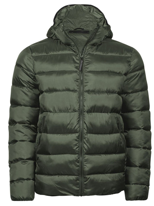 Lite Hooded Jacket – Tee Jays – Farbe Deep Green – individuell veredelbar