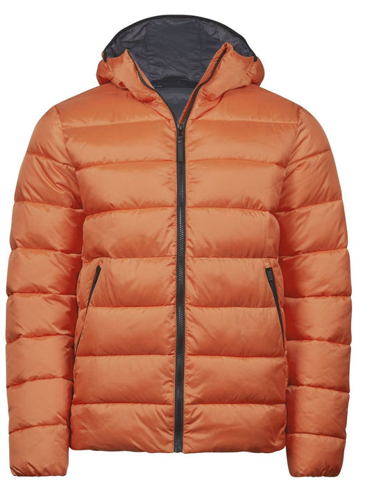 Lite Hooded Jacket – Tee Jays – Farbe Dusty Orange – individuell veredelbar