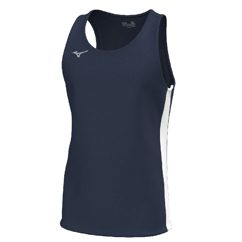 Mizuno Ärmelloses Sportshirt MZNRB Singlet – Herren | U2EAB566 – Marineblau
