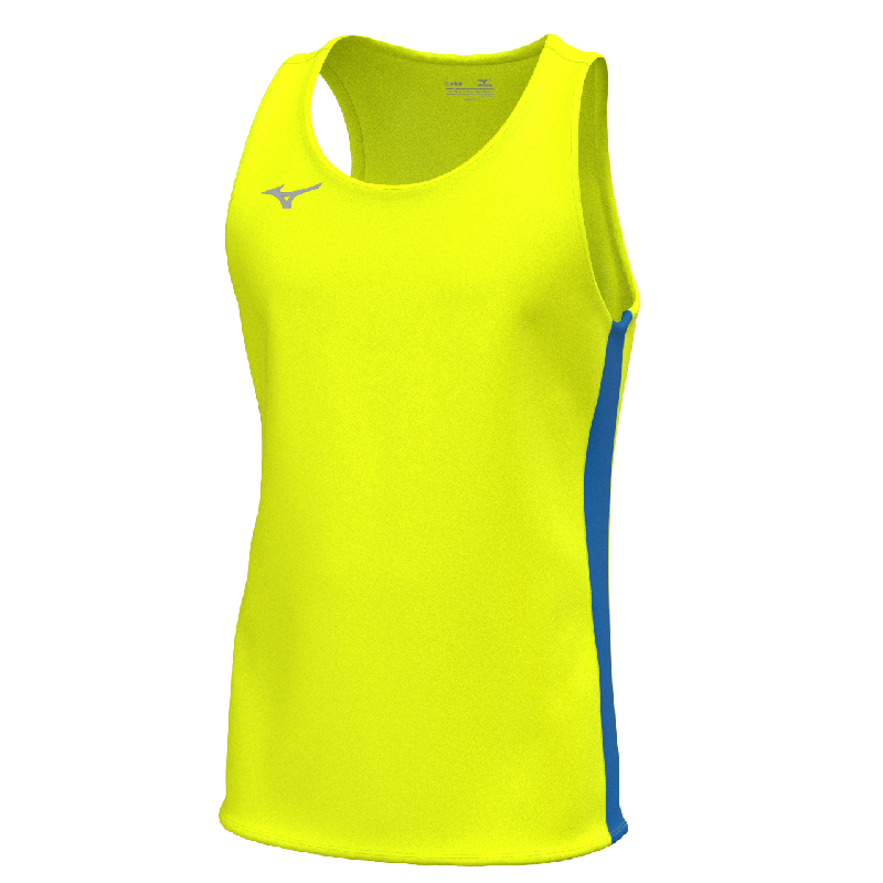 Mizuno Ärmelloses Sportshirt MZNRB Singlet – Herren | U2EAB566 – Neongelb