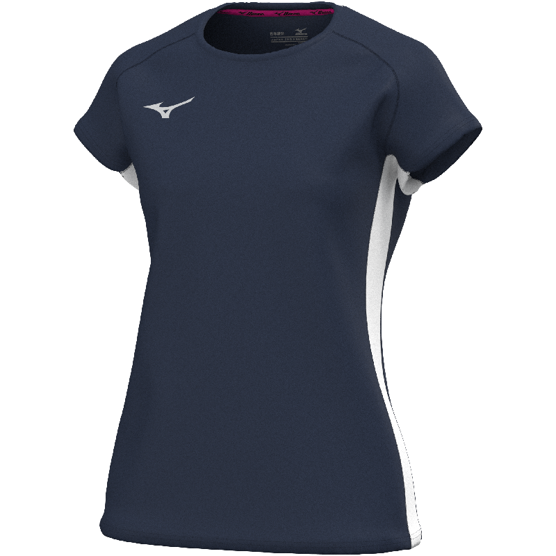 Mizuno Sport-T-Shirt MZNRB – Damen | U2EAB765 – Marineblau
