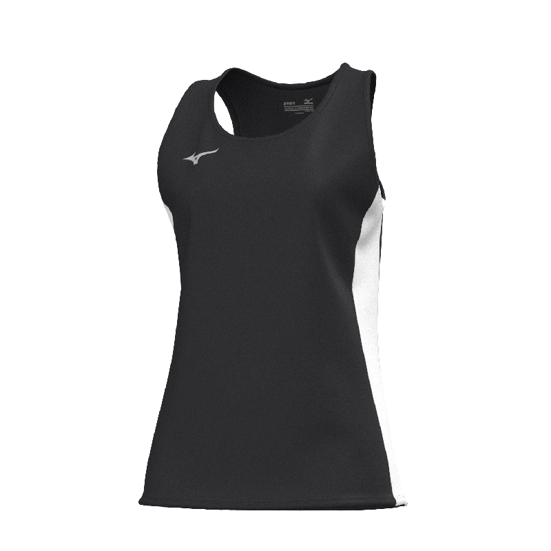 Mizuno Ärmelloses Sportshirt MZNRB Singlet – Damen | U2EAB766 – Schwarz