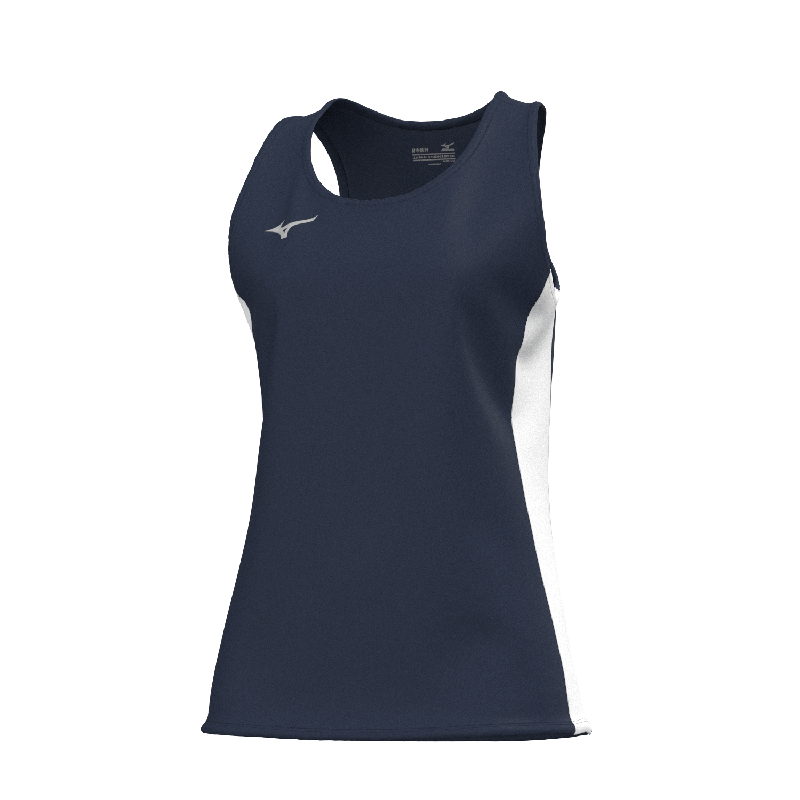 Mizuno Ärmelloses Sportshirt MZNRB Singlet – Damen | U2EAB766 – Marineblau