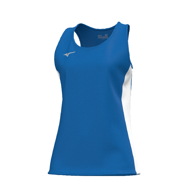 Mizuno Ärmelloses Sportshirt MZNRB Singlet – Damen | U2EAB766 – Royalblau
