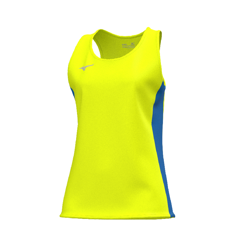 Mizuno Ärmelloses Sportshirt MZNRB Singlet – Damen | U2EAB766 – Neongelb
