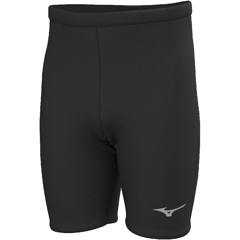Mizuno Lauftights MZNRB Mid Tight – Herren | U2EBB567 – Schwarz