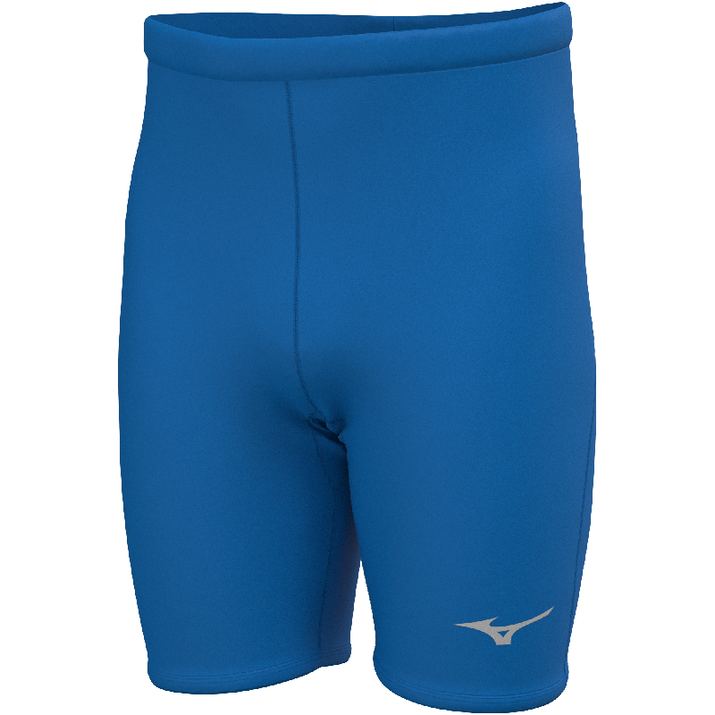 Mizuno Lauftights MZNRB Mid Tight – Herren | U2EBB567 – Royalblau
