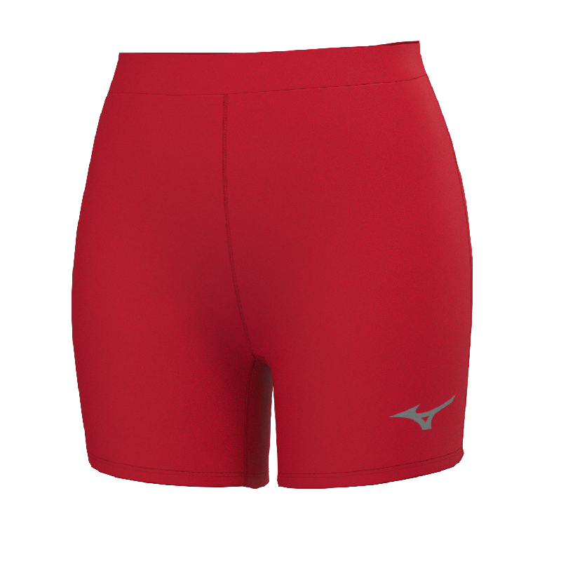 Mizuno Lauftights MZNRB Tight – Damen | U2EBB768 – Rot