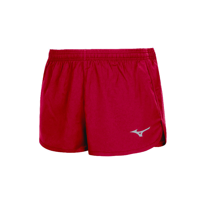 Mizuno Sportshorts MZNRB Split – Kinder & Jugendliche | U2EBB965 – Rot