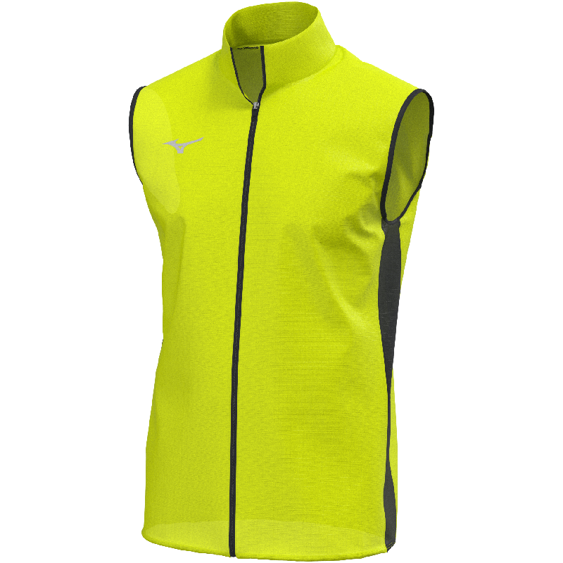 Mizuno Sportweste MZNRB Rain Vest – Herren | U2EEB571 – Neongelb