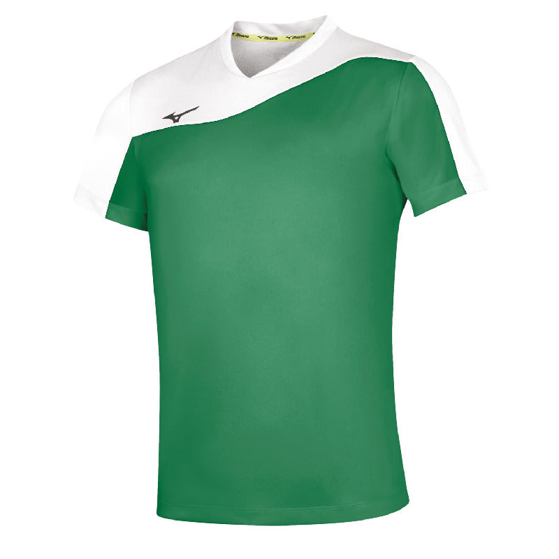 Mizuno Sport-T-Shirt Authentic Myou – Herren | V2EA7003 – Grün/Weiß