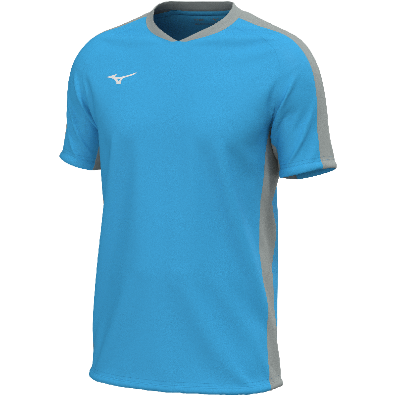 Mizuno Sport-T-Shirt – Herren | V2EAC511 – Himmelblau/Grau