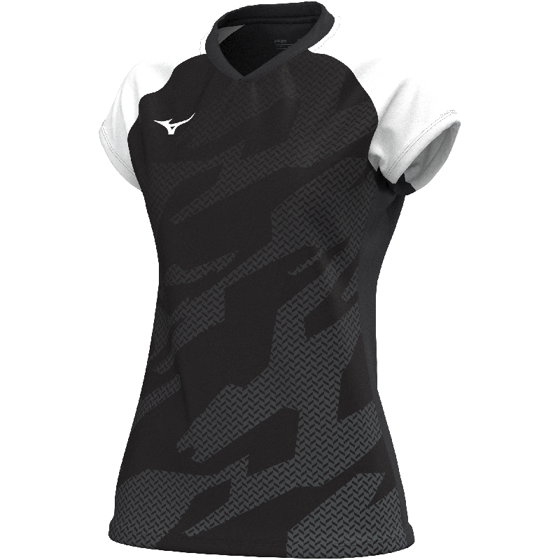 Mizuno Sporttrikot Game Meisaigara – Damen | V2EAC710 – Schwarz/Weiß