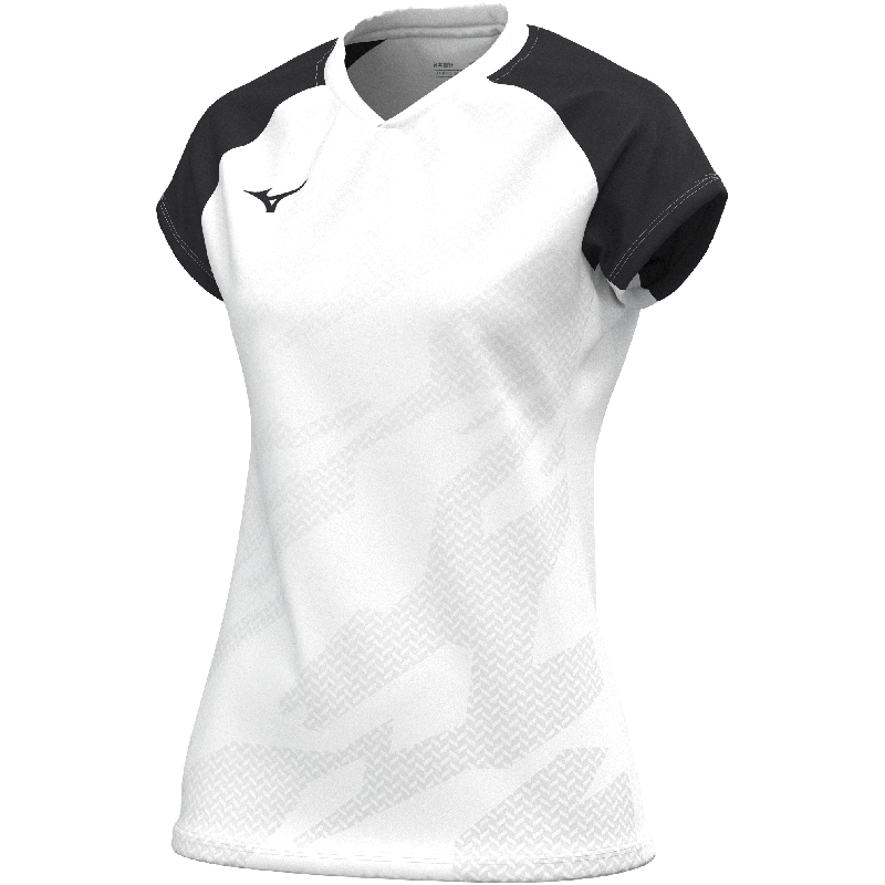 Mizuno Sporttrikot Game Meisaigara – Damen | V2EAC710 – Weiß/Schwarz