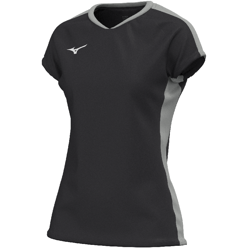 Mizuno Sport-T-Shirt – Damen | V2EAC711 – Schwarz/Grau