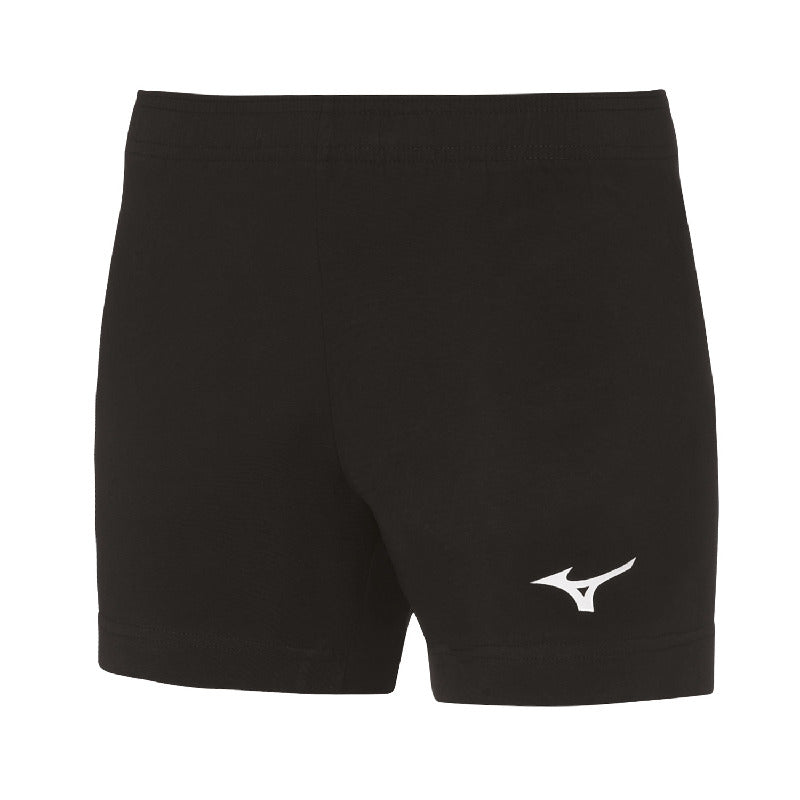 Mizuno Sportshorts High-Kyu Trad – Damen | V2EB7204 – Schwarz/Weiß