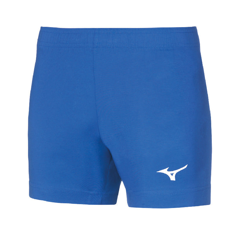 Mizuno Sportshorts High-Kyu Trad – Damen | V2EB7204 – Royalblau/Weiß