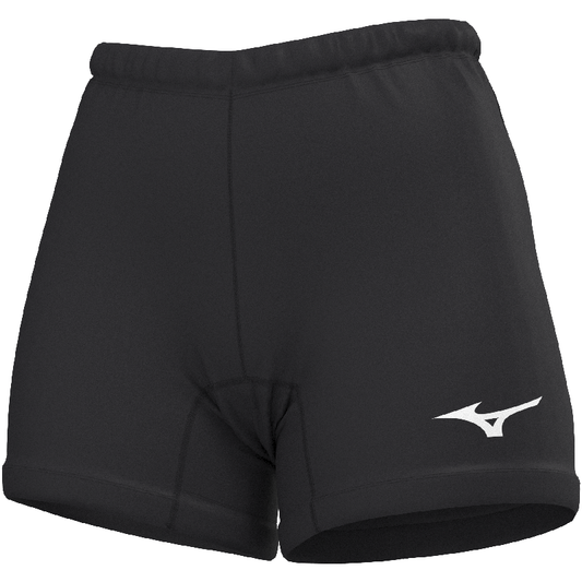 Mizuno Sportshorts Trad VB Longer – Damen | V2EBC761 – Schwarz