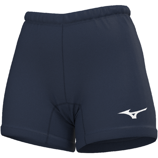 Mizuno Sportshorts Trad VB Longer – Damen | V2EBC761 – Marineblau