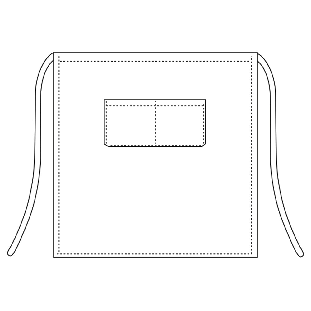 Gastronomie-Schürze Waist – Khaki – Bild 2