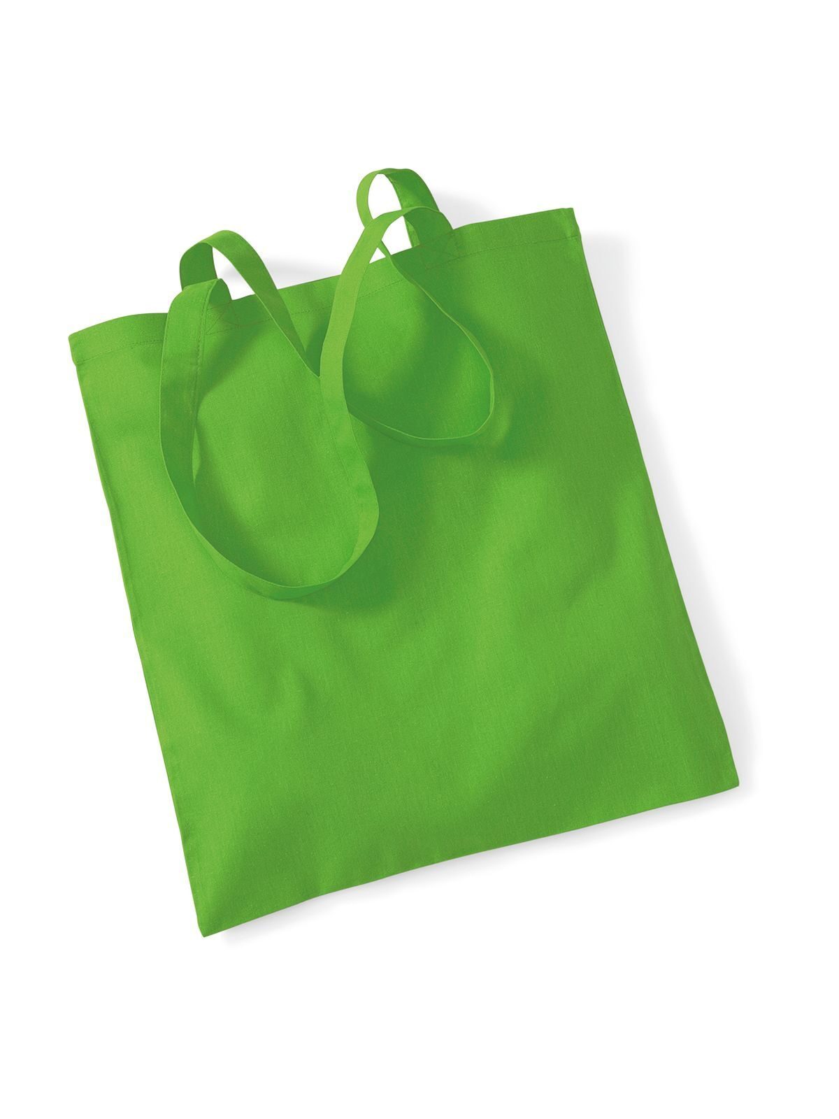 Shopper Bag For Life - Long Handles Herren Tasche / Rucksack – Westford Mill – Farbe apple green – individuell veredelbar