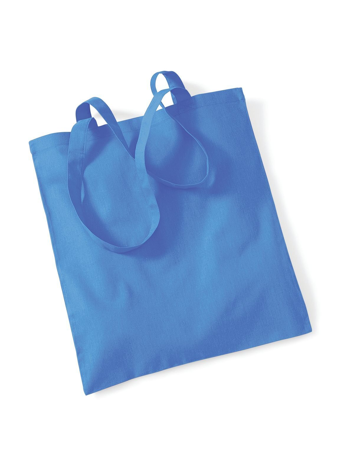Shopper Bag For Life - Long Handles Herren Tasche / Rucksack – Westford Mill – Farbe cornflower blue – individuell veredelbar