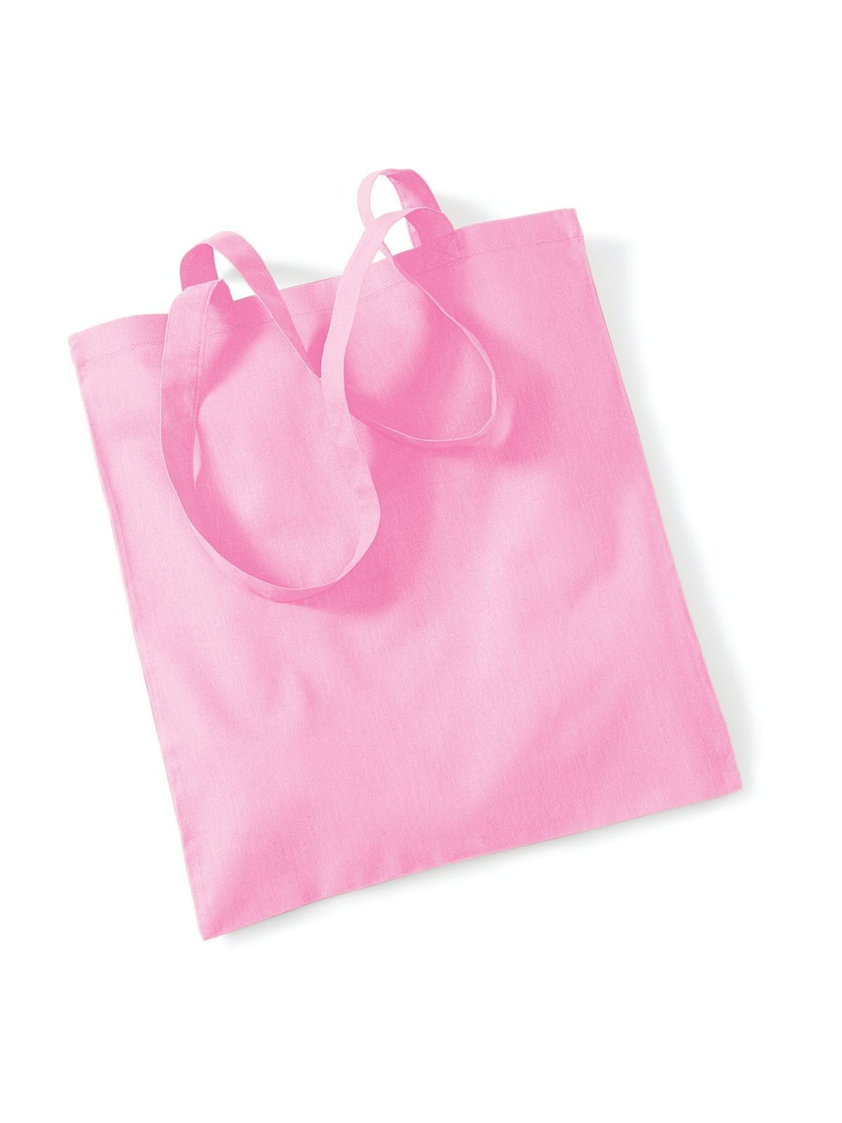 Shopper Bag For Life - Long Handles Herren Tasche / Rucksack – Westford Mill – Farbe classic pink – individuell veredelbar
