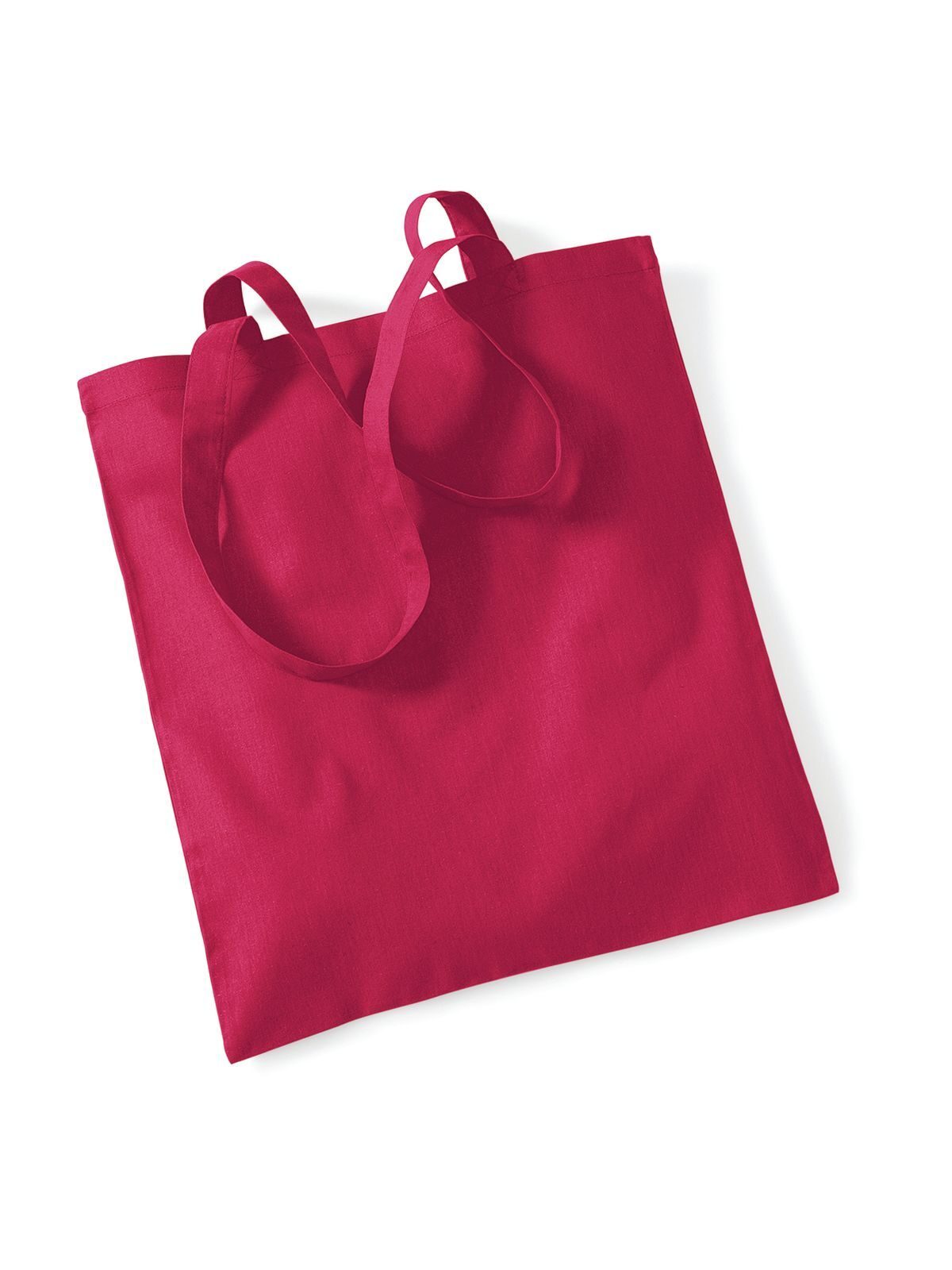 Shopper Bag For Life - Long Handles Herren Tasche / Rucksack – Westford Mill – Farbe cranberry – individuell veredelbar
