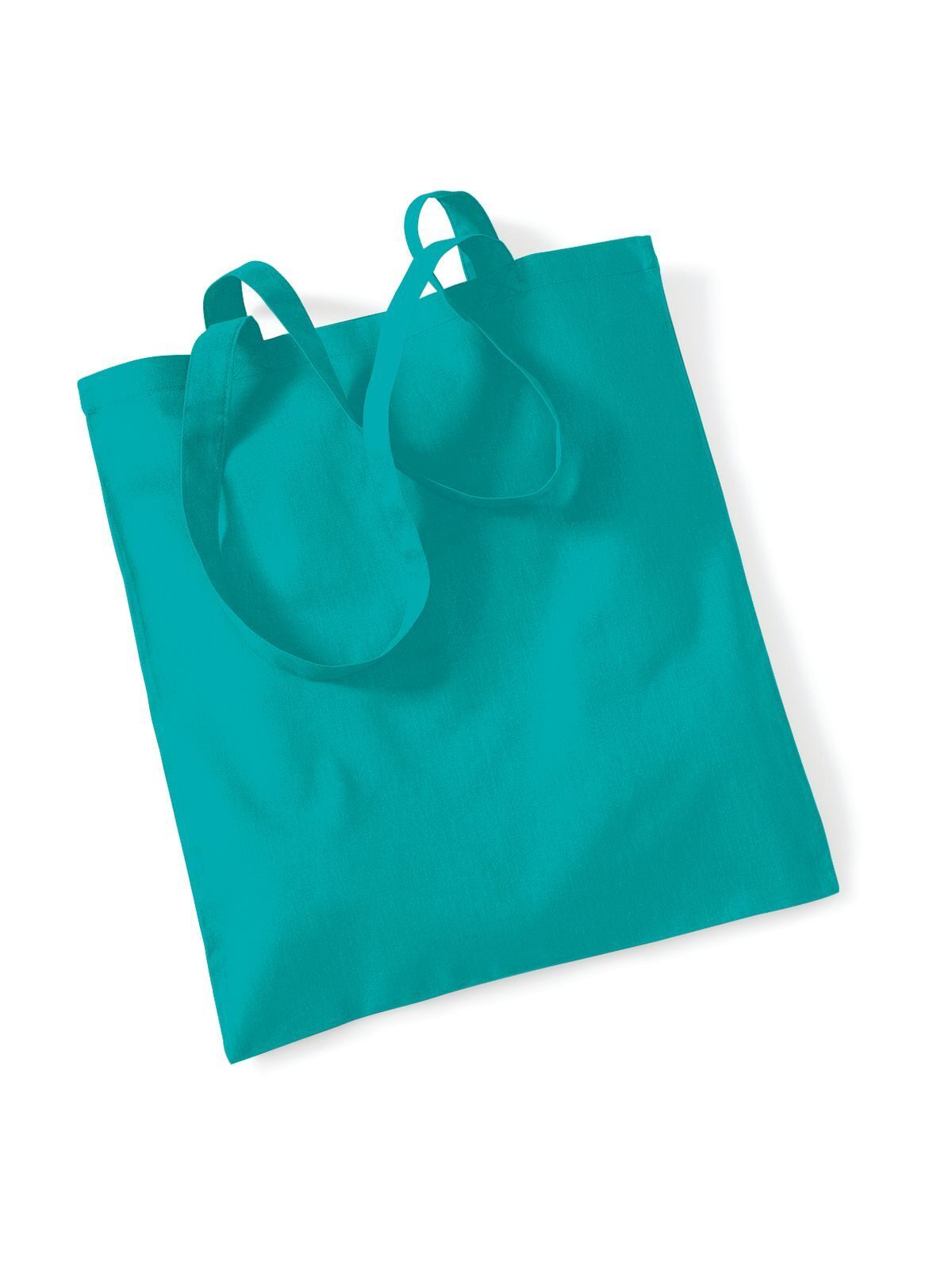 Shopper Bag For Life - Long Handles Herren Tasche / Rucksack – Westford Mill – Farbe emerald – individuell veredelbar