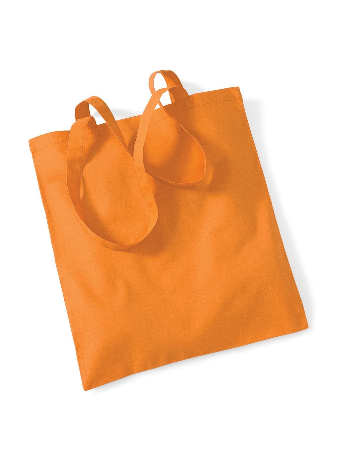 Shopper Bag For Life - Long Handles Herren Tasche / Rucksack – Westford Mill – Farbe Orange – individuell veredelbar