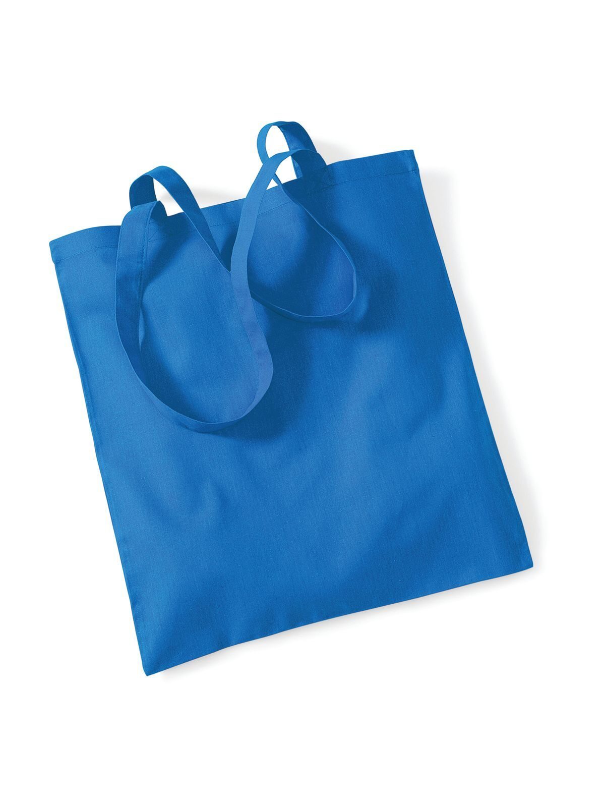 Shopper Bag For Life - Long Handles Herren Tasche / Rucksack – Westford Mill – Farbe sapphire blue – individuell veredelbar