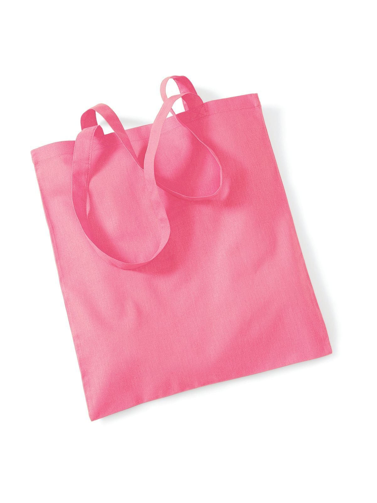 Shopper Bag For Life - Long Handles Herren Tasche / Rucksack – Westford Mill – Farbe true pink – individuell veredelbar